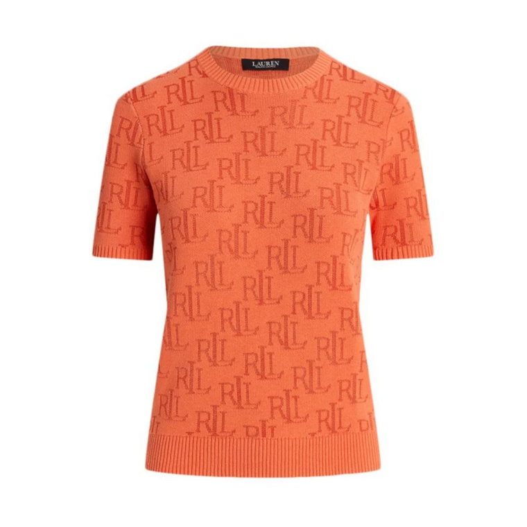 Pomarańczowe Swetry dla Kobiet Ralph Lauren
