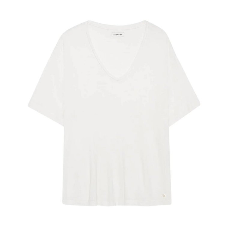 Biała Vale Tee - Off White Cashmere Blend Topper Anine Bing