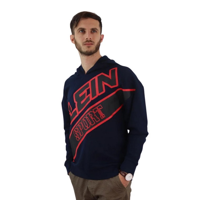 Wielofunkcyjny sweter najwyższej jakości dla mężczyzn - Fips21685 Plein Sport