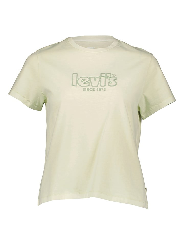 Levis Koszulka "Graphic Classic Tee" w kolorze jasnozielonym