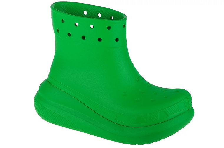 Crocs Classic Crush Rain Boot 207946-3E8, Damskie, Zielone, kalosze, syntetyk, rozmiar: 36/37