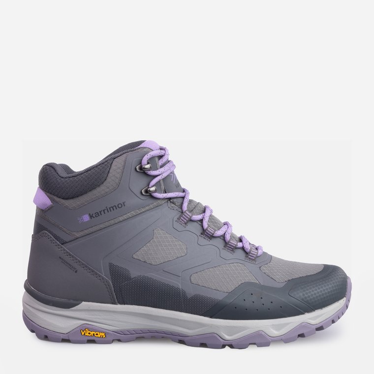 Zimowe buty trekkingowe damskie wysokie Karrimor Spiral Mid Ladies Weathertite K1071-GRY 37 (4UK) 22.5 cm Szare (5017272009865). Buty za kostkę damskie