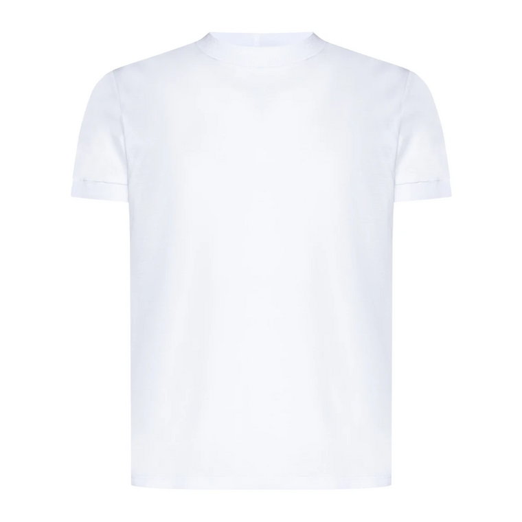 Białe T-shirty i Polosy z Filoscozia Tagliatore