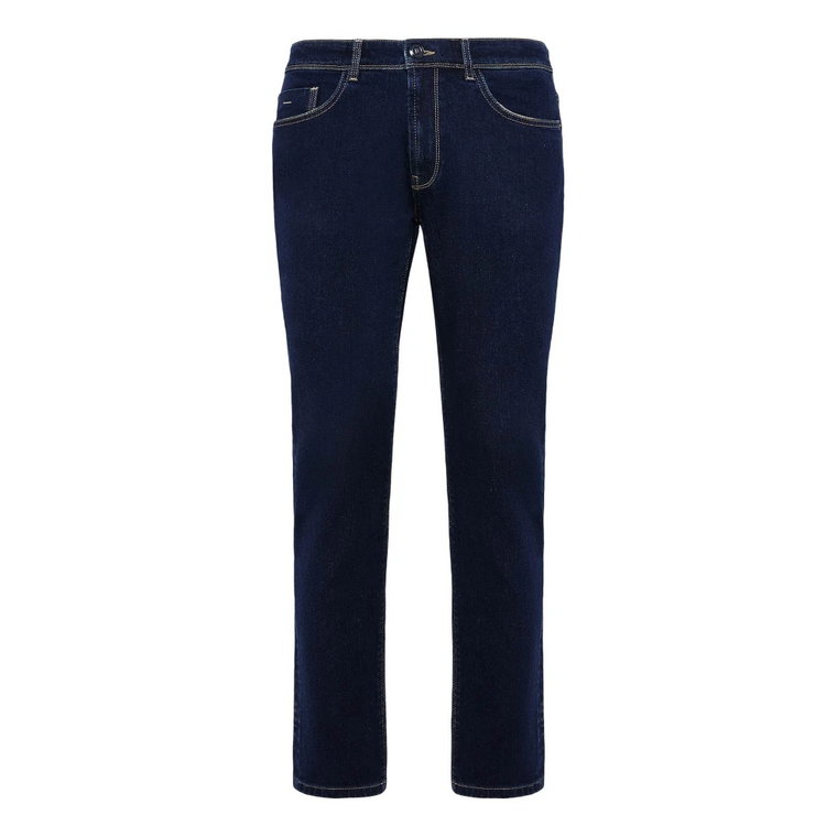 Stretch Denim Jeans Boggi Milano