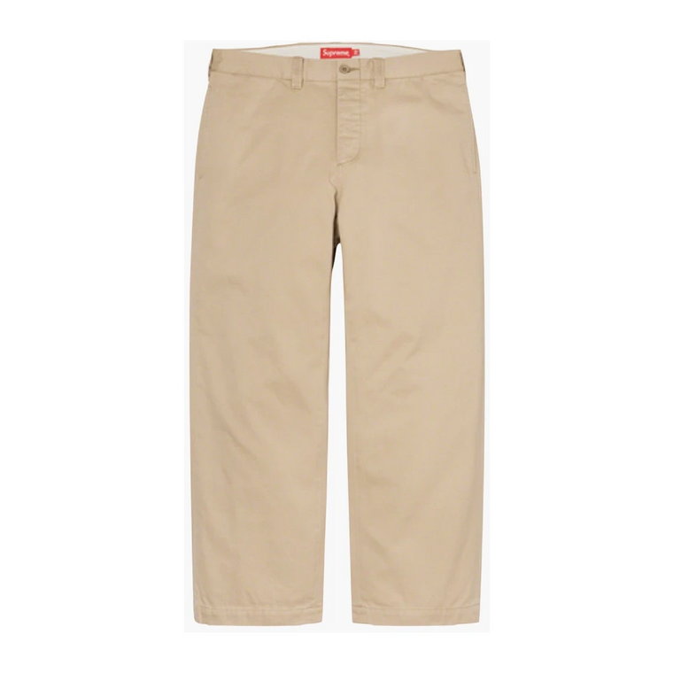 Pin Up Chino Pant Khaki Supreme