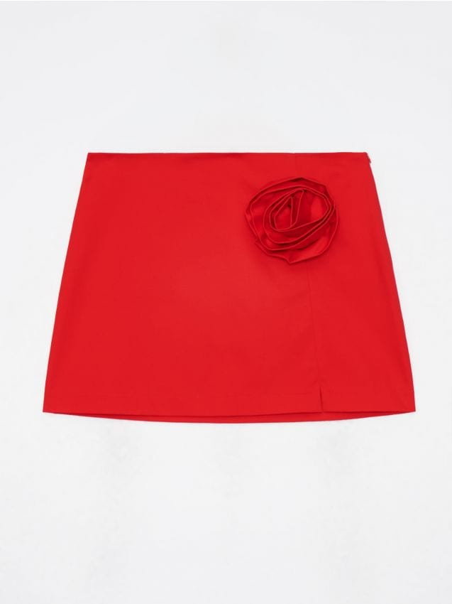 Mohito - Spódnica mini - czerwony