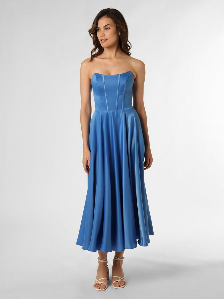 Marie Lund - Damska sukienka wieczorowa, niebieski