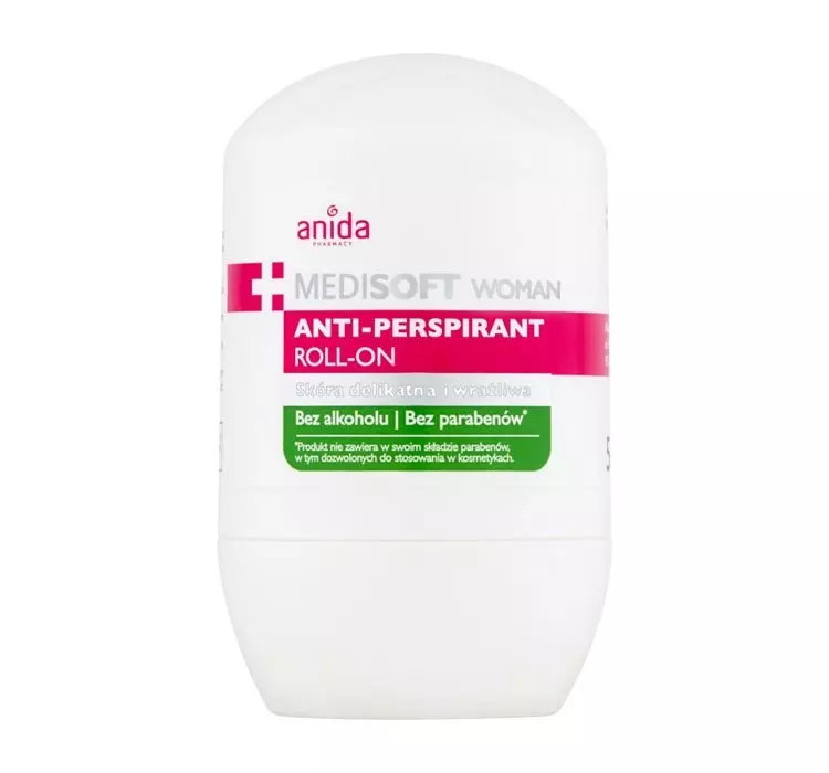 MEDISOFT WOMAN ANTYPERSPIRANT DLA KOBIET ROLL-ON 50ML