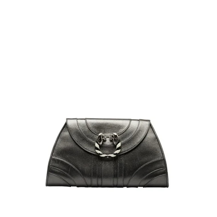 Pre-owned Leather clutches Bvlgari Vintage