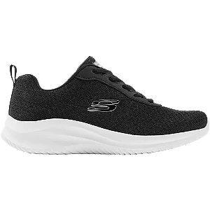 Czarne sneakersy skechers z wkładką memory foam - Damskie - Kolor: Czarne - Rozmiar: 38