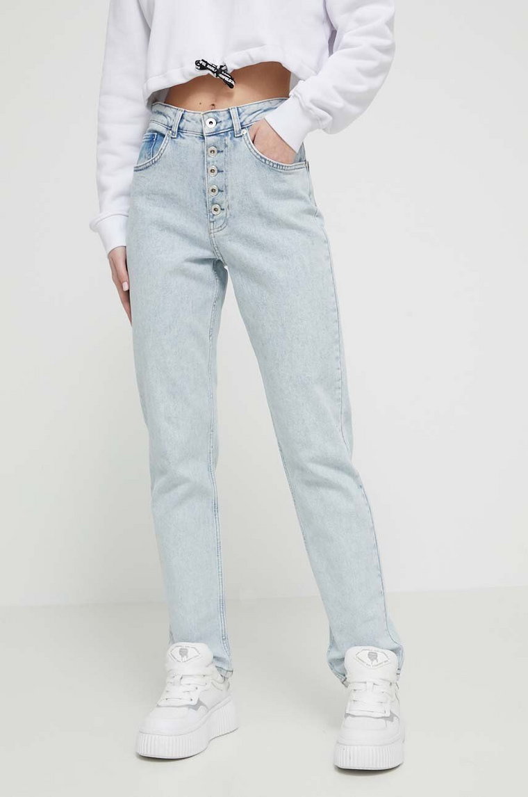 Karl Lagerfeld Jeans jeansy damskie high waist