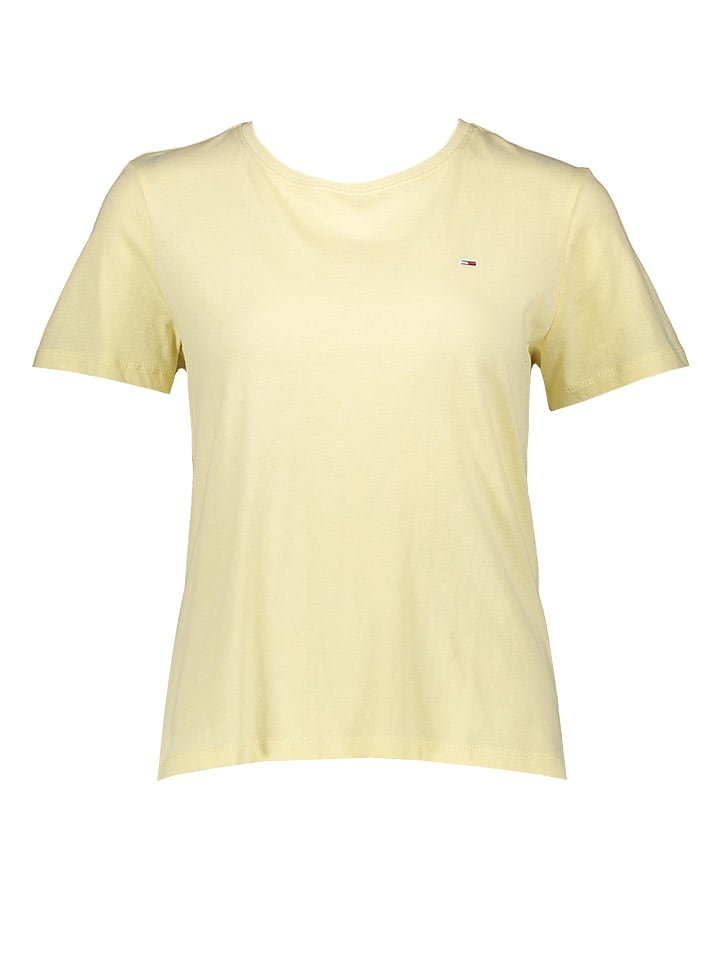 Tommy Hilfiger Koszulka w kolorze żółtym