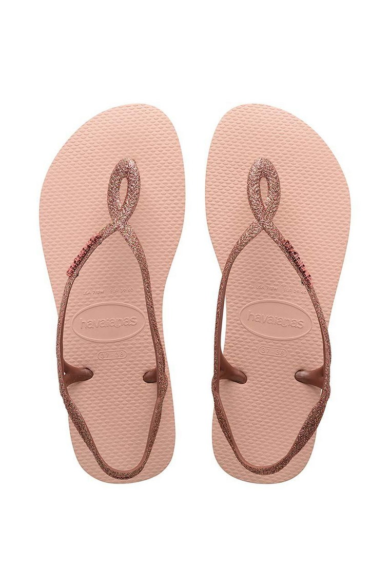 Havaianas sandały LUNA PREMIUM II damskie kolor różowy 4146130.0076