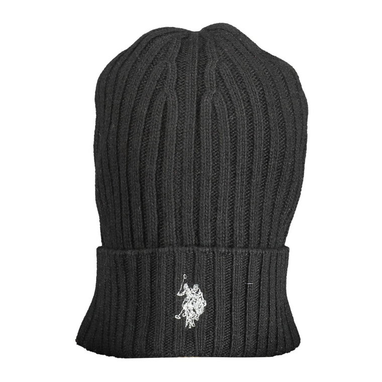 Black Wool Hat &amp; Cap U.s. Polo Assn.