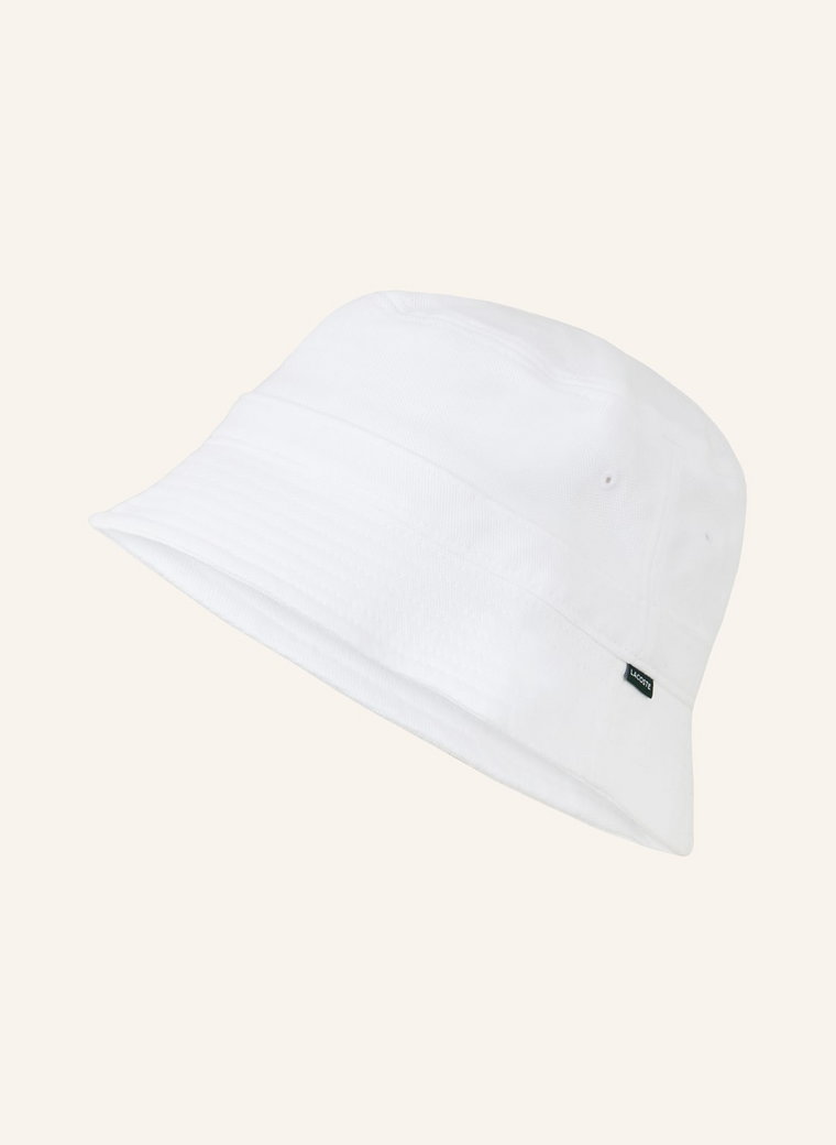 Lacoste Czapka Rybacka weiss