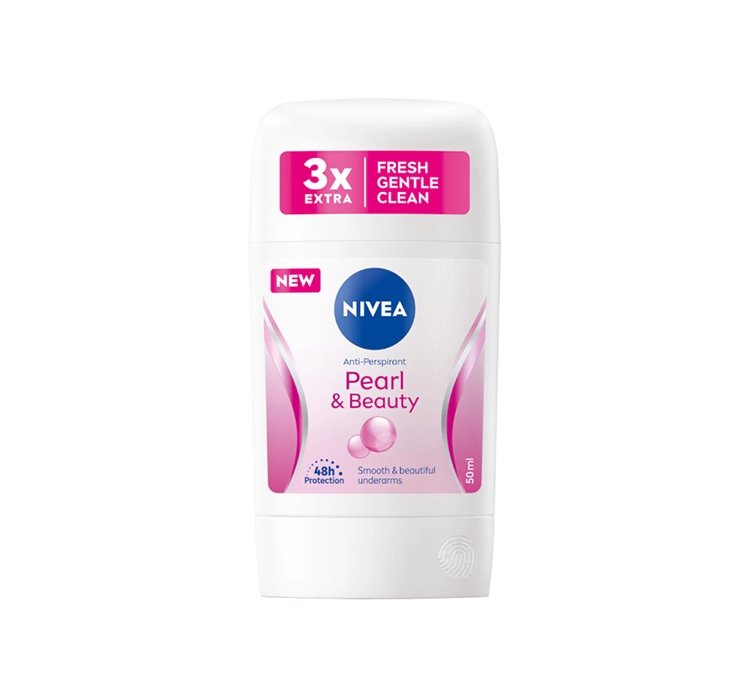 NIVEA PEARL & BEAUTY ANTYPERSPIRANT W SZTYFCIE DLA KOBIET 50ML