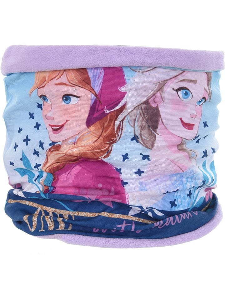 Disney Frozen Dwustronny szal-koło "Kraina Lodu" w kolorze fioletowym