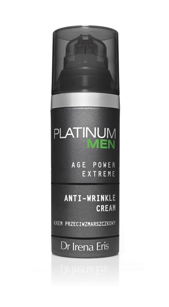 Dr Irena Eris, Platinum Men, krem przeciwzmarszczkowy do twarzy, 50 ml