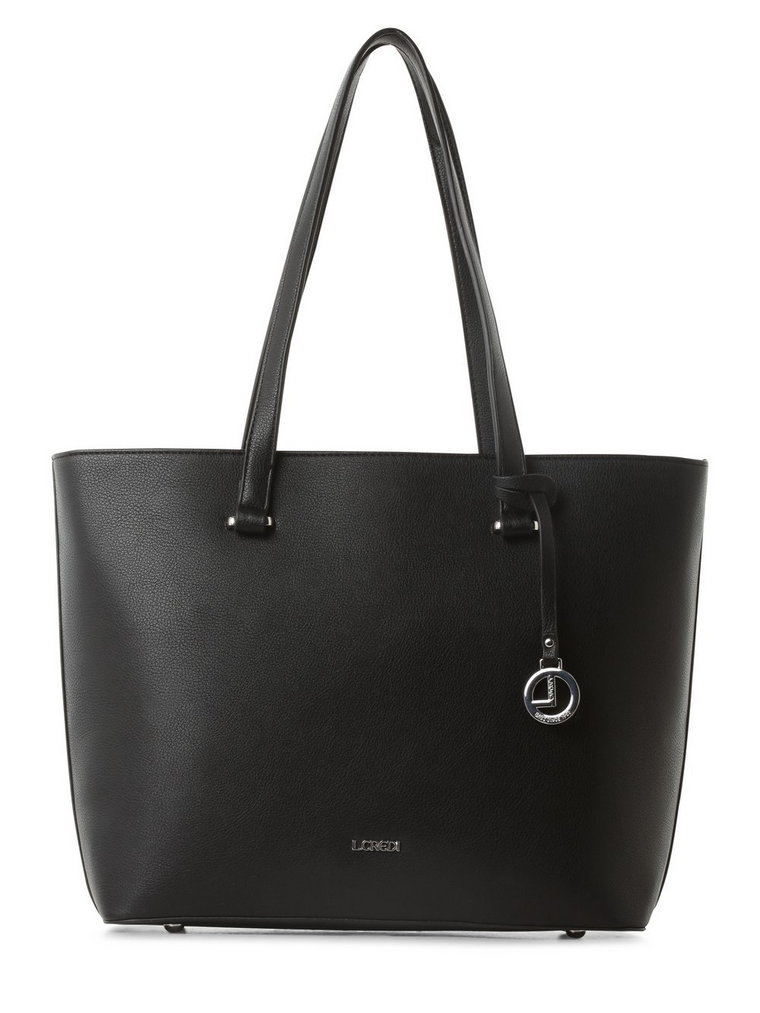 L.Credi - Damska torba shopper  Filippa, czarny