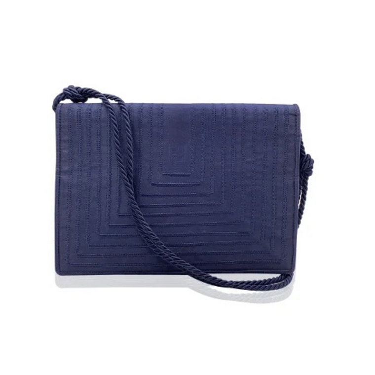 Pre-owned na płótnie torba na crossbody Fendi Vintage