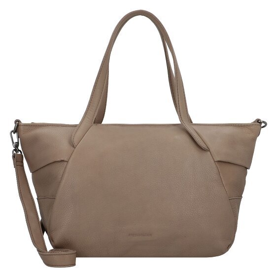 FredsBruder Leia Shopper Bag Skórzany 40 cm almond