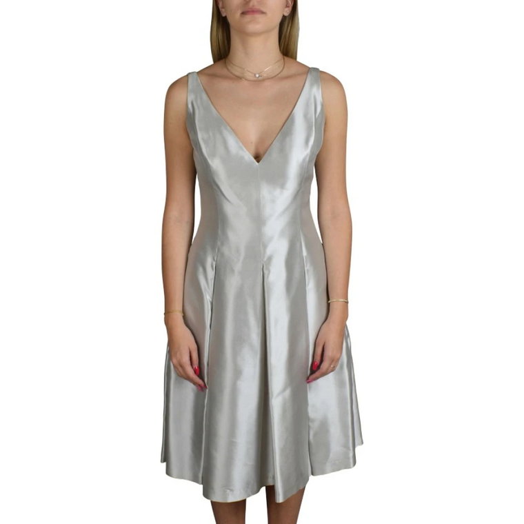 Elegancka Sukienka z Jedwabiu Ralph Lauren