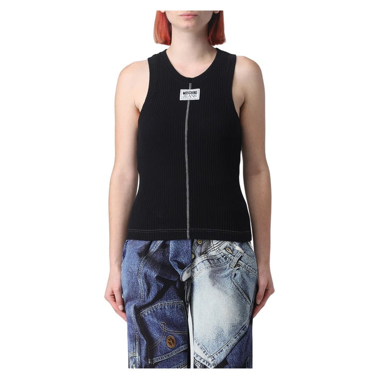 Sleeveless Tops Moschino