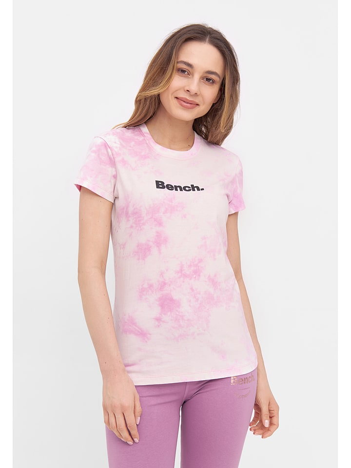 Bench Koszulka "Stellah" w kolorze różowo-białym