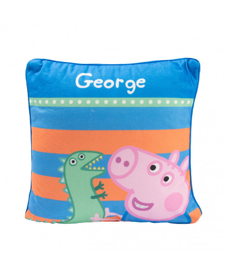 Poduszka Świnka Peppa - George, 30x30 cm PRODUKT LICENCJONOWANY, ORYGINALNY