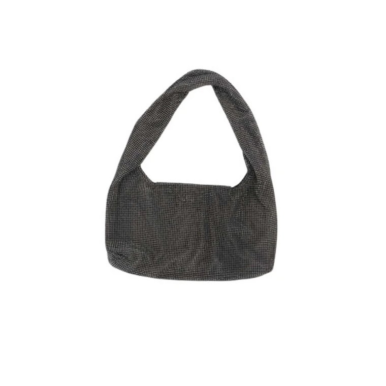 Metalowa Torba Hobo z Siatki Kara