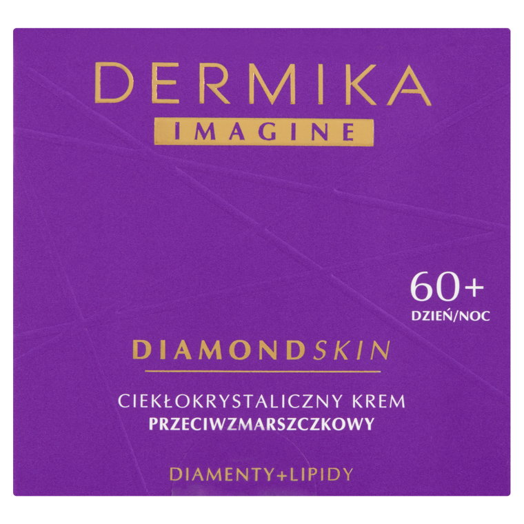 Dermika Imagine Diamond Skin Ciekłokrystaliczny krem przeciwzmarszczkowy 60+ na dzień i na noc 50ml