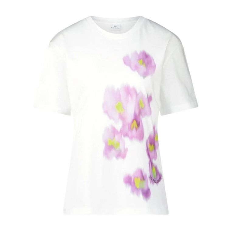 T-shirt z nadrukiem akwarelowym PS By Paul Smith