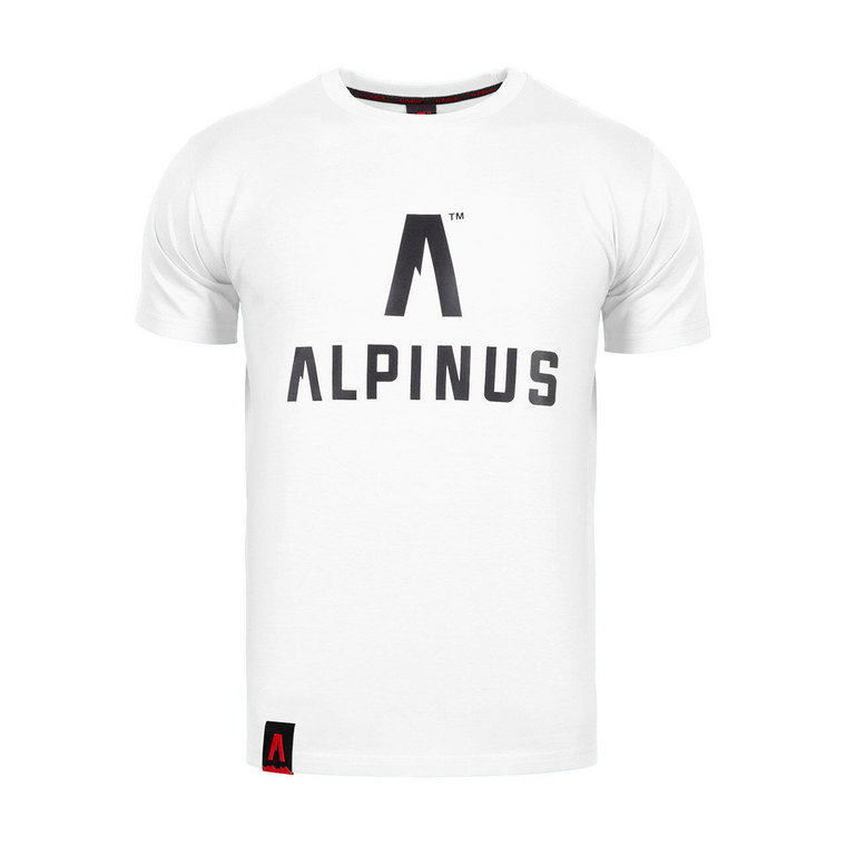 Koszulka trekkingowa męska Alpinus Classic biała