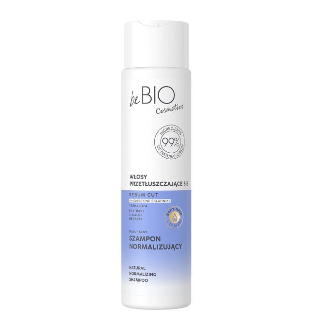 BeBio Ewa Chodakowska Naturalny szampon do włosów przetłuszczających się 300ml