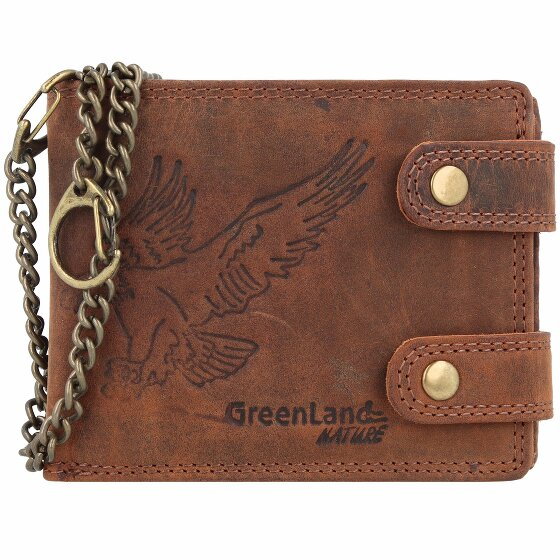 Greenland Nature Montenegro Wallet RFID Leather 12 cm eagle