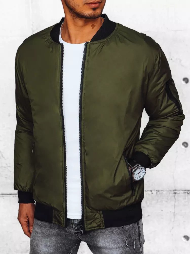 Kurtka męska bomber jacket zielona Dstreet TX4425