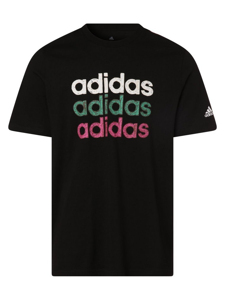 adidas Sportswear - T-shirt męski, czarny