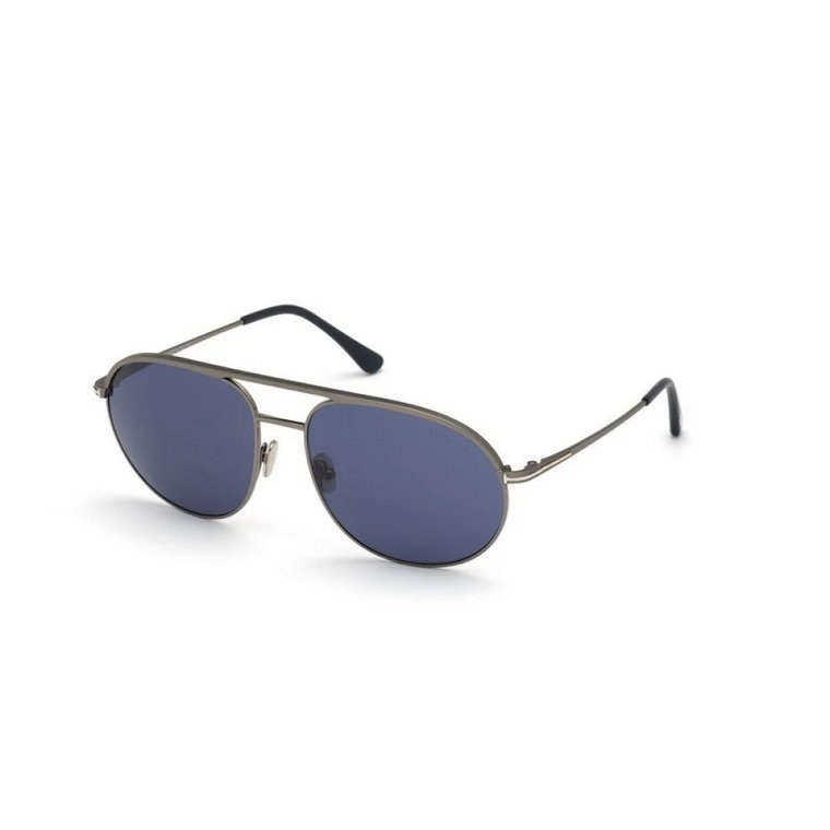 Okulary przeciwsłoneczne z Srebrną Ramką dla Kobiet Tom Ford