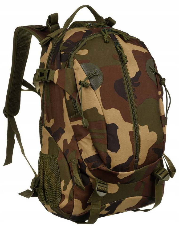 Wojskowy plecak podróżny z poliestru  Peterson