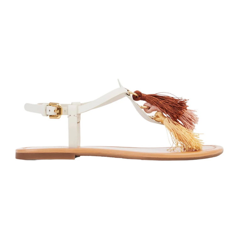 Sandały Kime - Kolorowa Skóra z Złotymi Akcentami See by Chloé