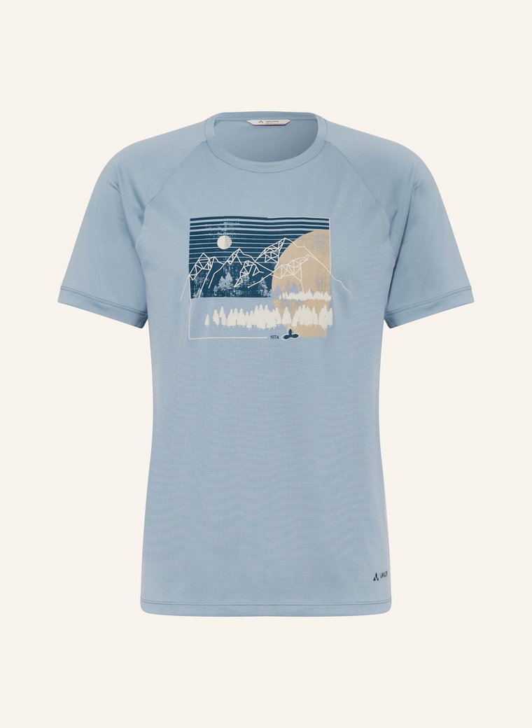 Vaude T-Shirt Gleann blau
