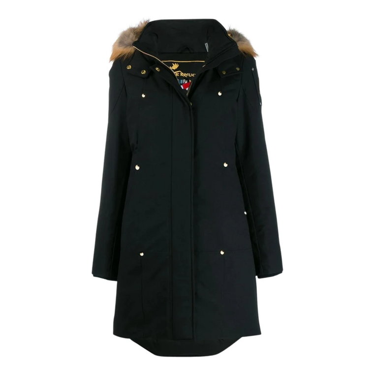 Czarna Kurtka Anorak Moose Knuckles