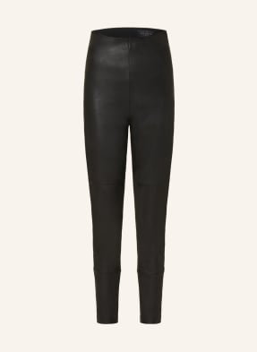 Ted Baker Legginsy Skórzane Kirrenn schwarz