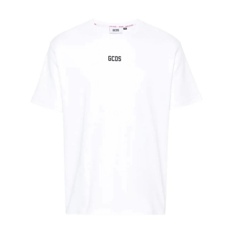 Biała Koszulka z Podstawowym Logo Gcds