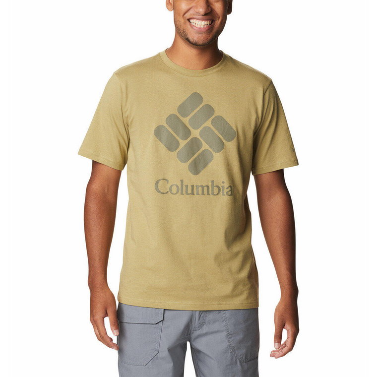 Koszulka turystyczna męska Columbia CSC Basic Logo