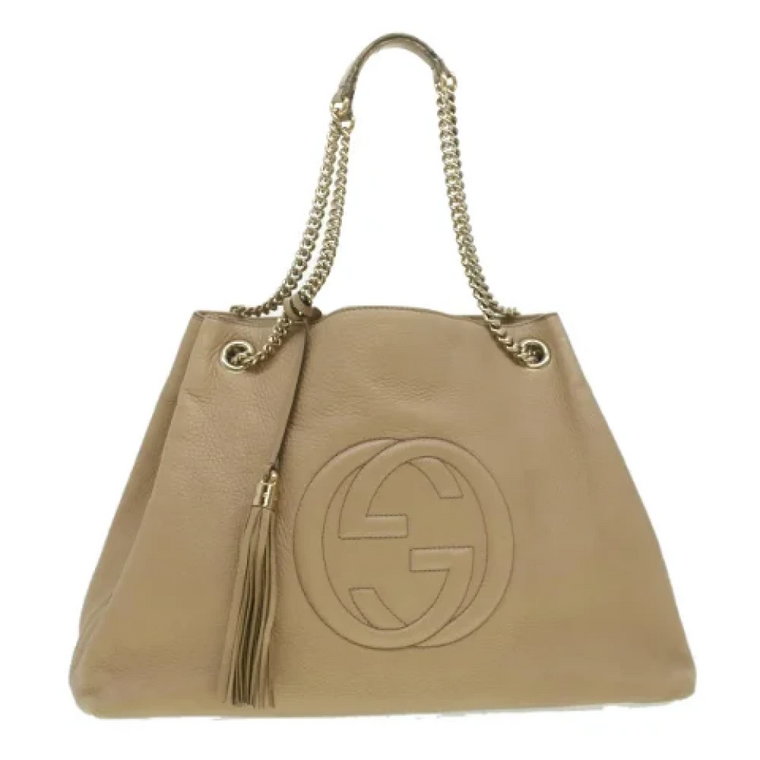 Pre-owned Leather gucci-bags Gucci Vintage