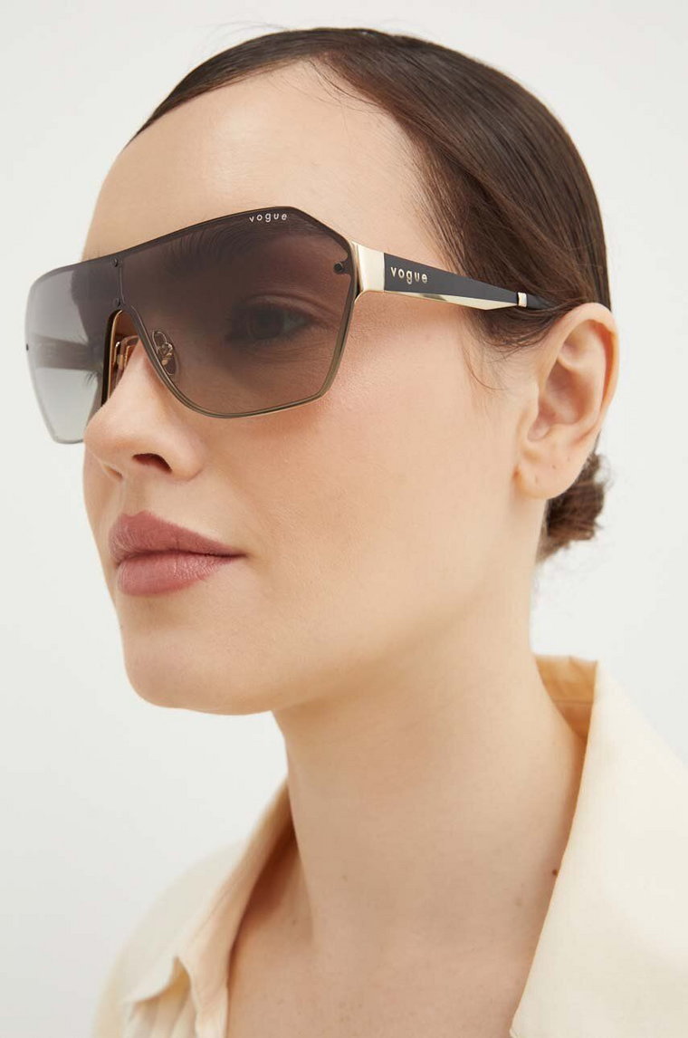 VOGUE okulary przeciwsłoneczne damskie kolor czarny 0VO4302S