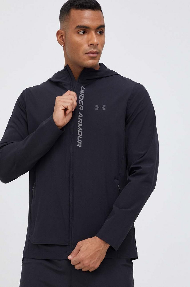 Under Armour kurtka do biegania OutRun The Storm kolor czarny 1376794