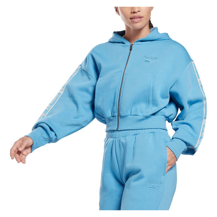 Bluza treningowa damska Reebok Tape Pack Full Zip HB2262