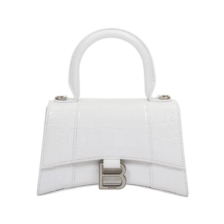 Biała torba z rączką - Elegancka i Wyrafinowana Balenciaga
